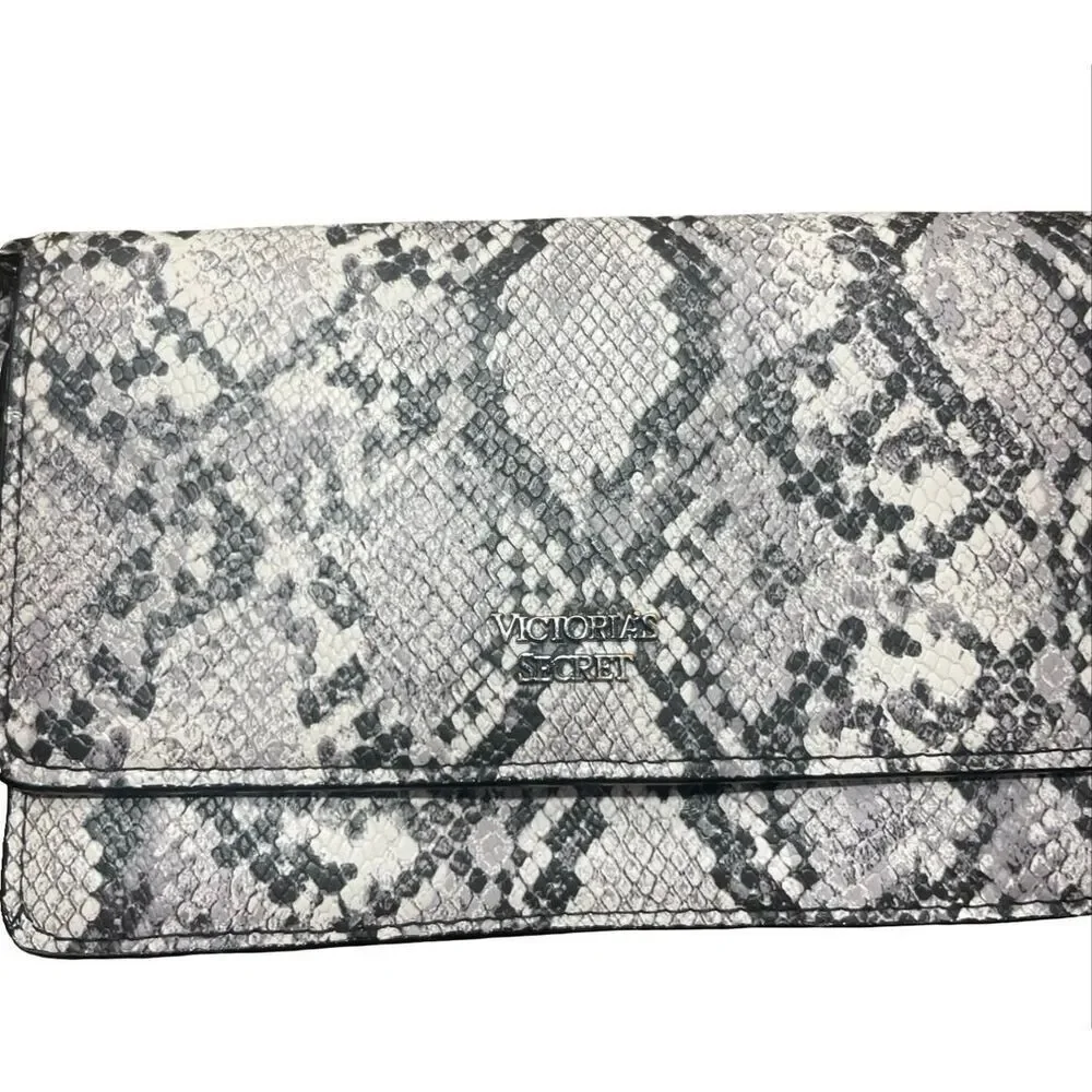 Victoria Secret Python Tech Clutch NWOT